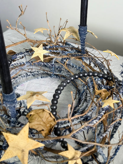 Adventskranz Winterhimmel