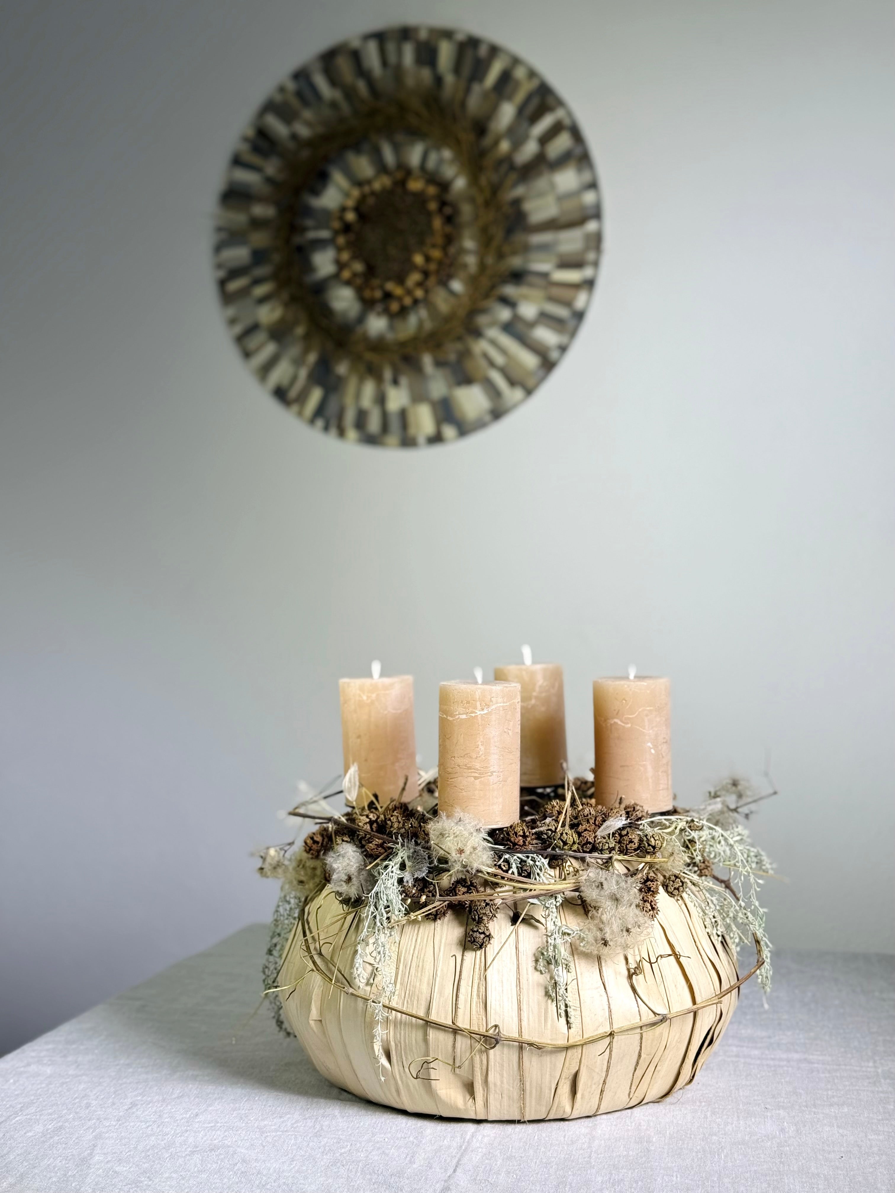 Adventskranz Schlittenfahrt