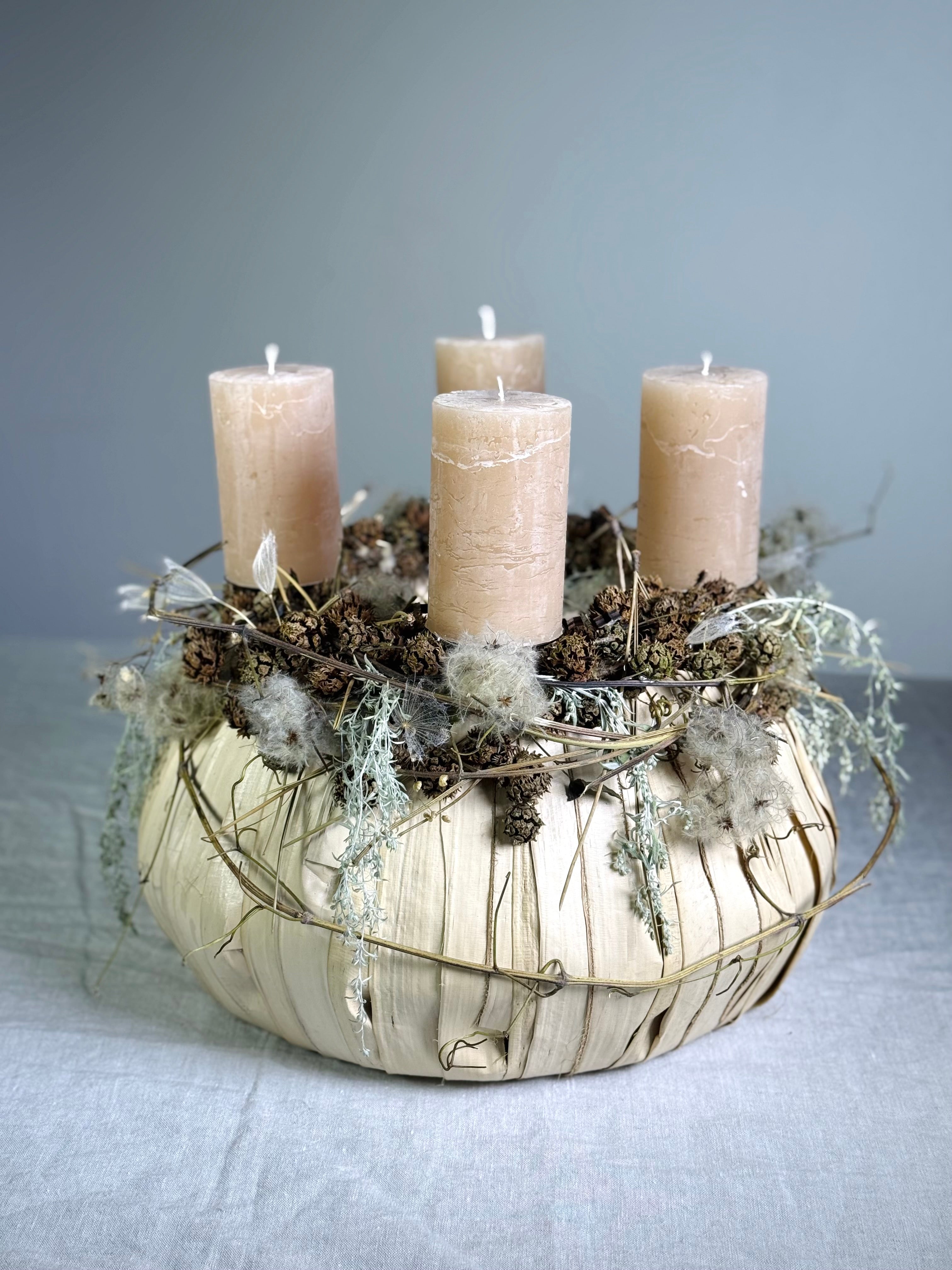 Adventskranz Schlittenfahrt