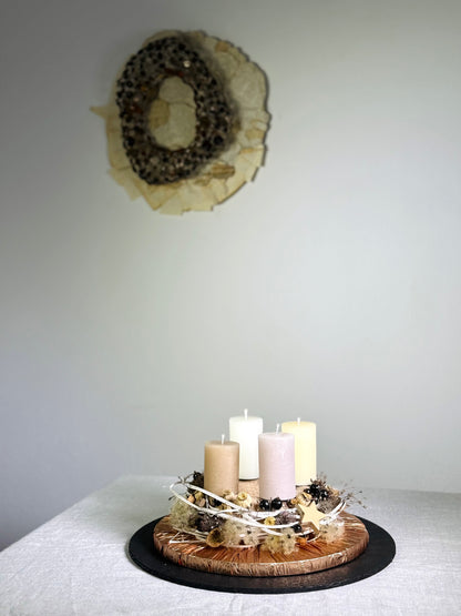 Adventskranz Kupfertraum