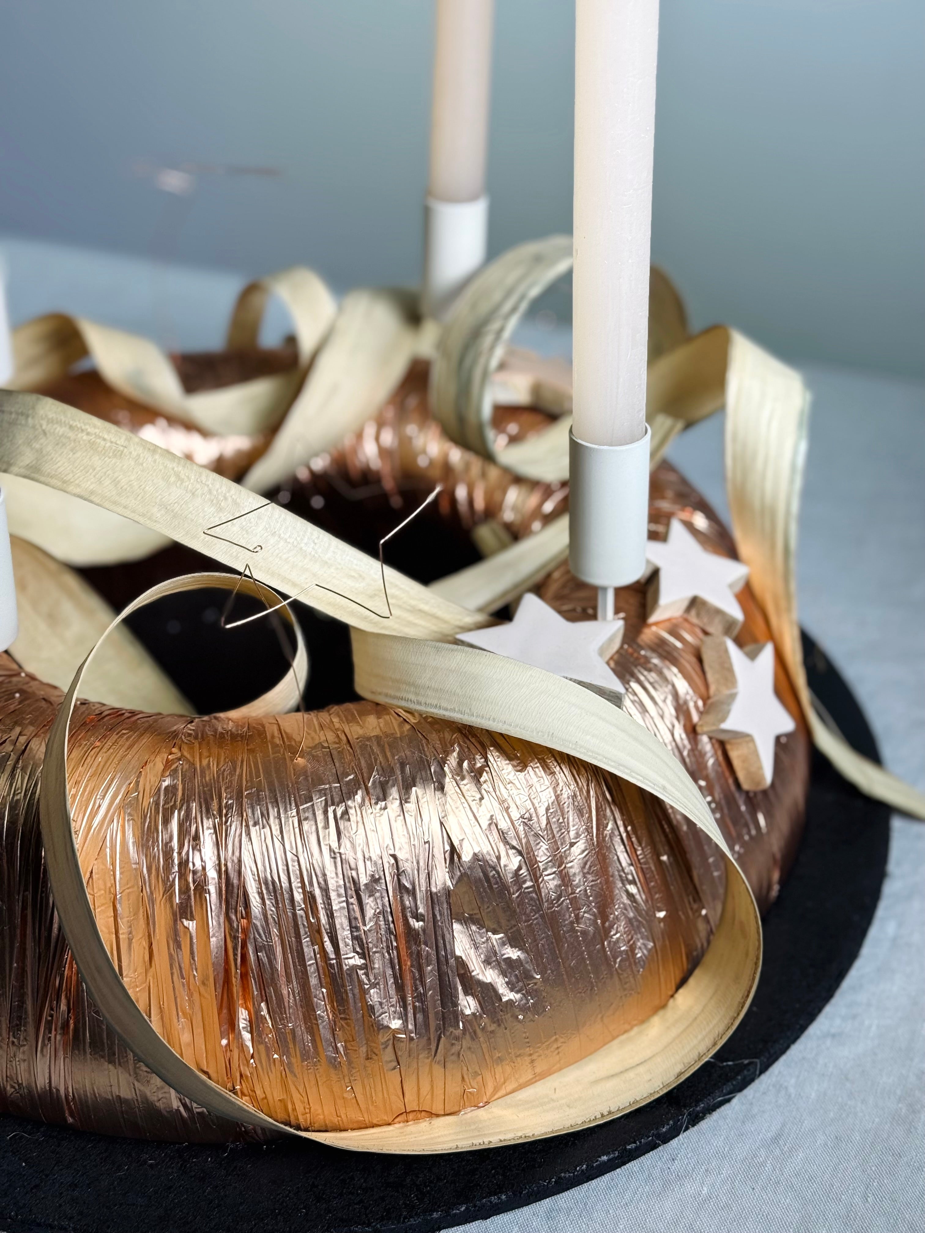 Adventskranz Sternenzauber