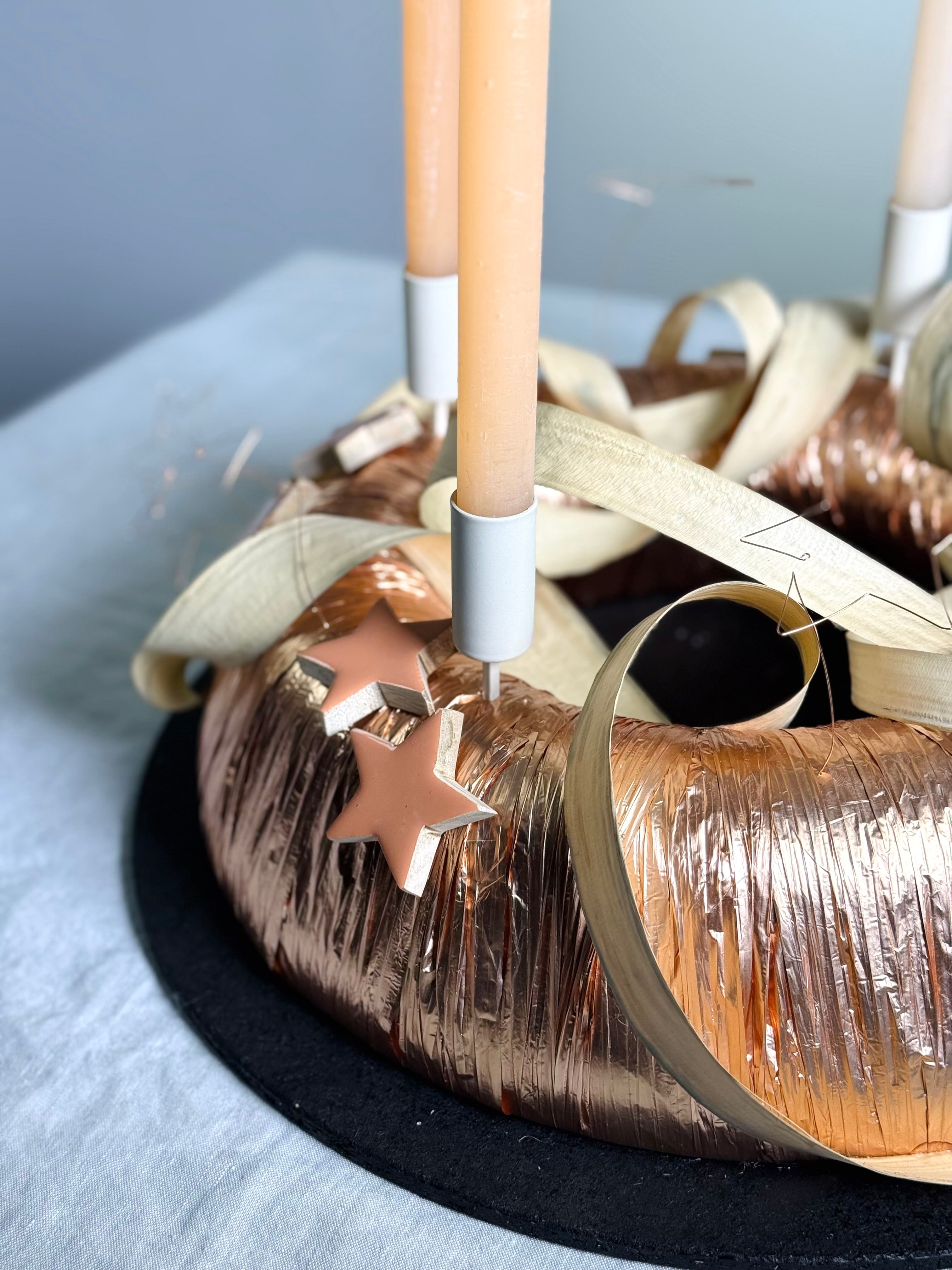 Adventskranz Sternenzauber