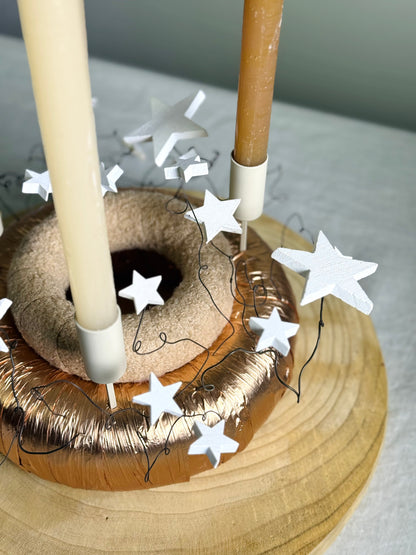 Adventskranz Fest der Sterne