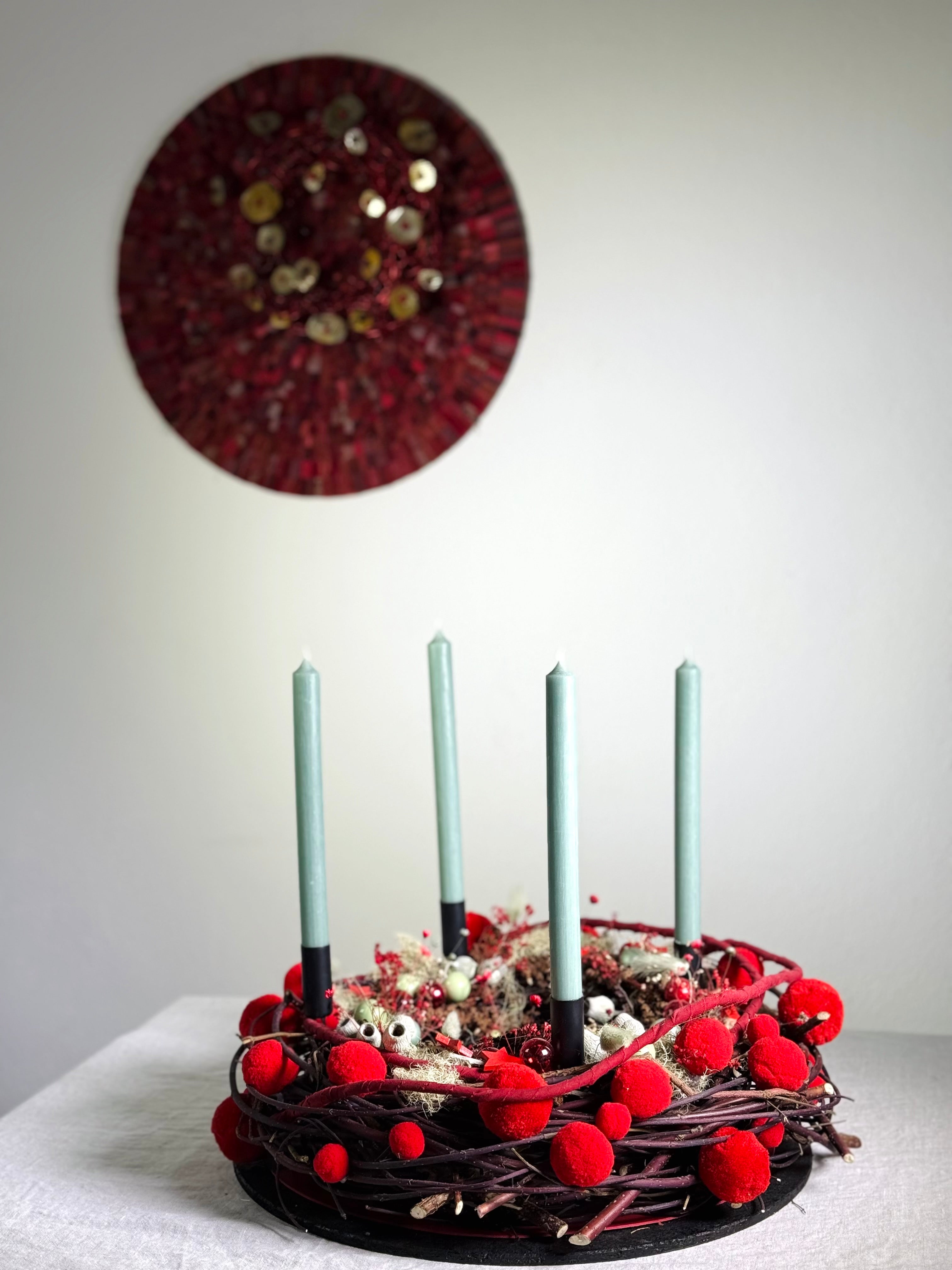 Adventskranz Frostbeere