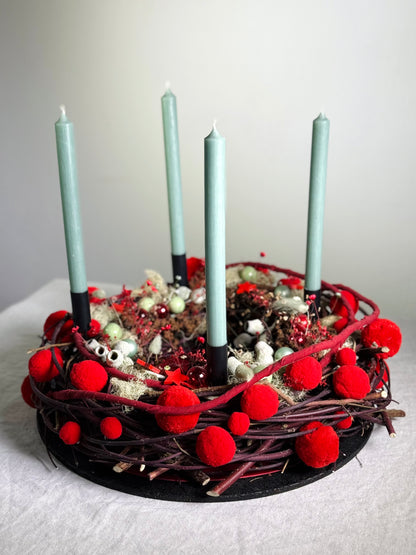 Adventskranz Frostbeere