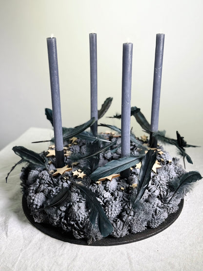 Adventskranz Black Forest