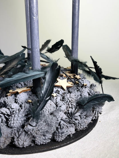 Adventskranz Black Forest