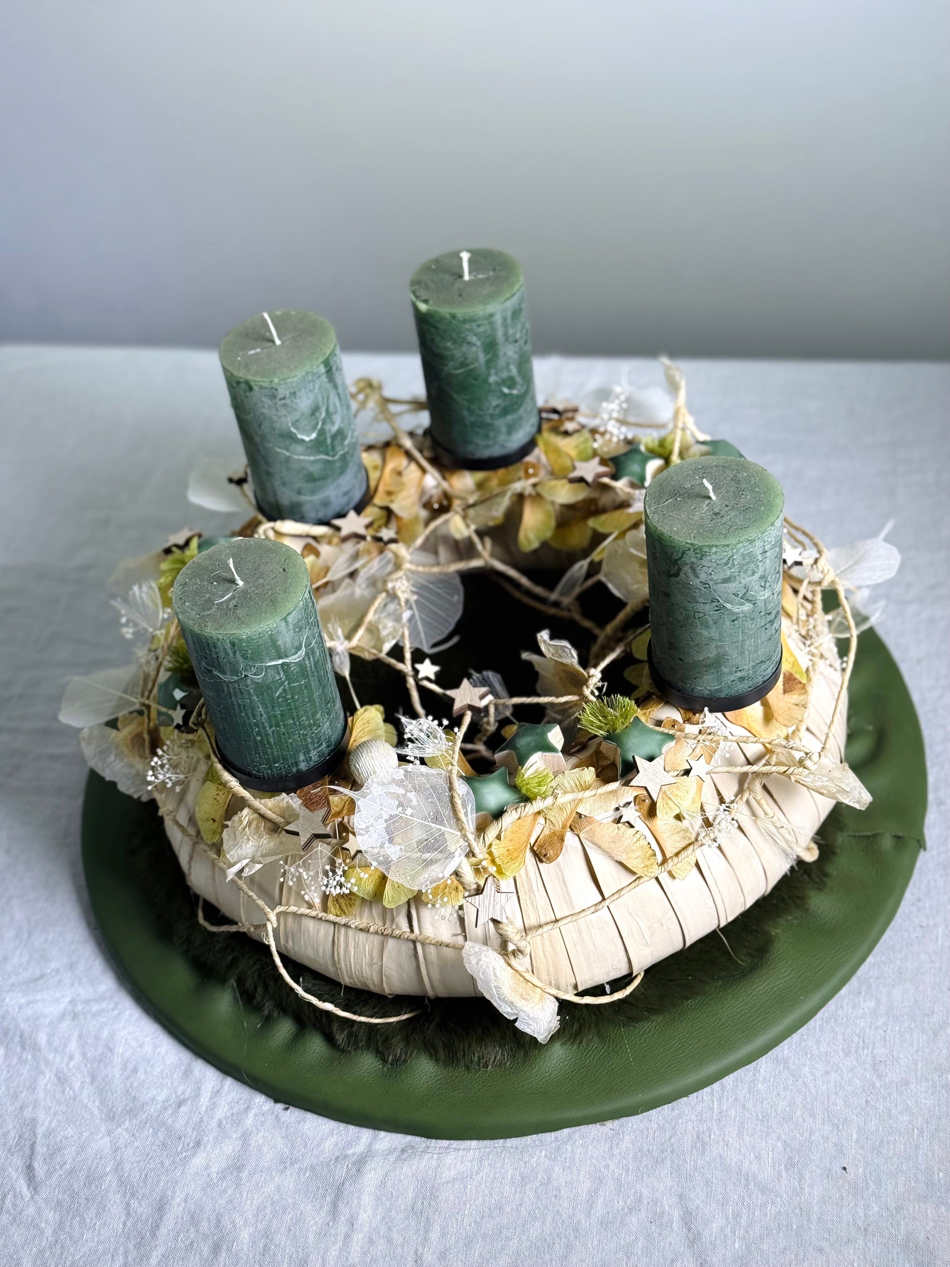 Adventskranz Lichterwald