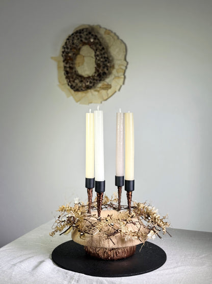 Adventskranz Winterglanz