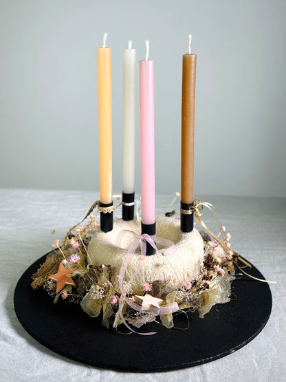 Adventskranz Zartes Leuchten