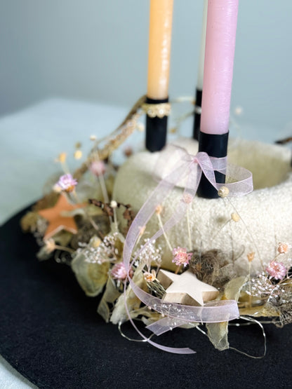 Adventskranz Zartes Leuchten