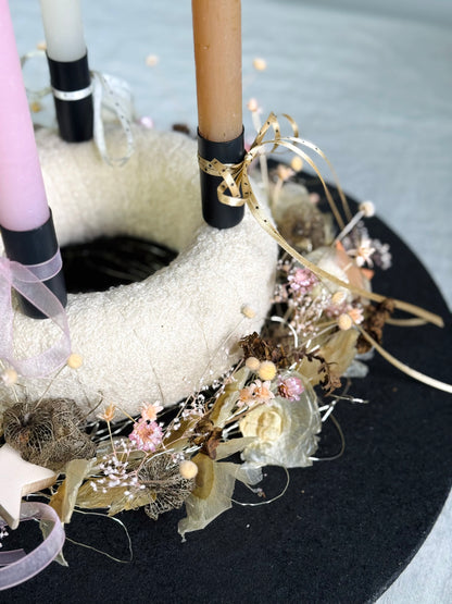 Adventskranz Zartes Leuchten