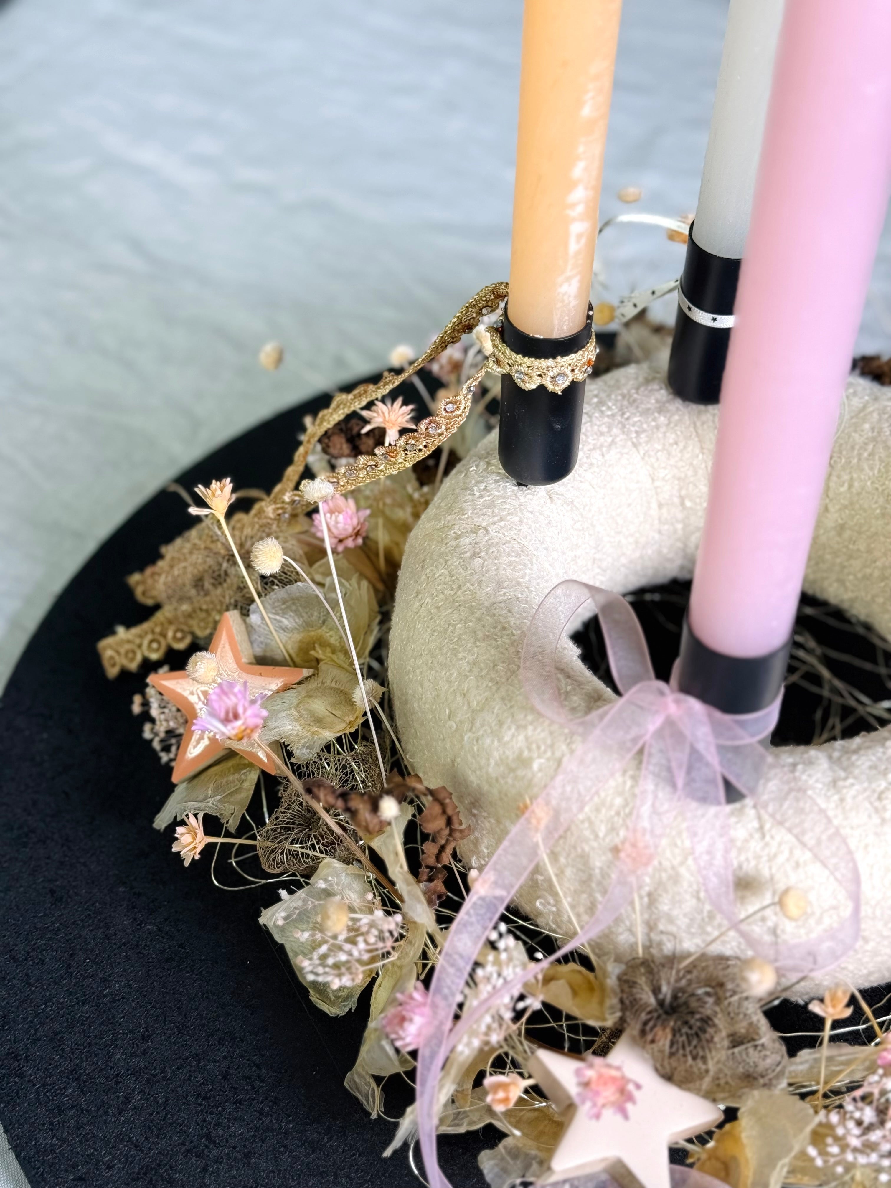 Adventskranz Zartes Leuchten