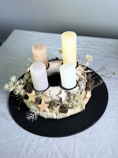 Adventskranz Winterharmonie