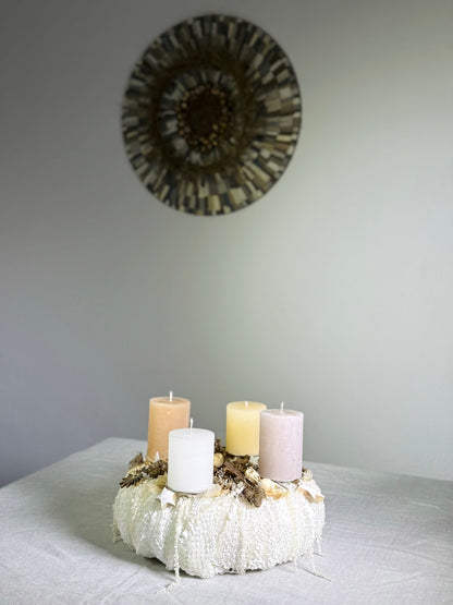 Adventskranz Frostzauber