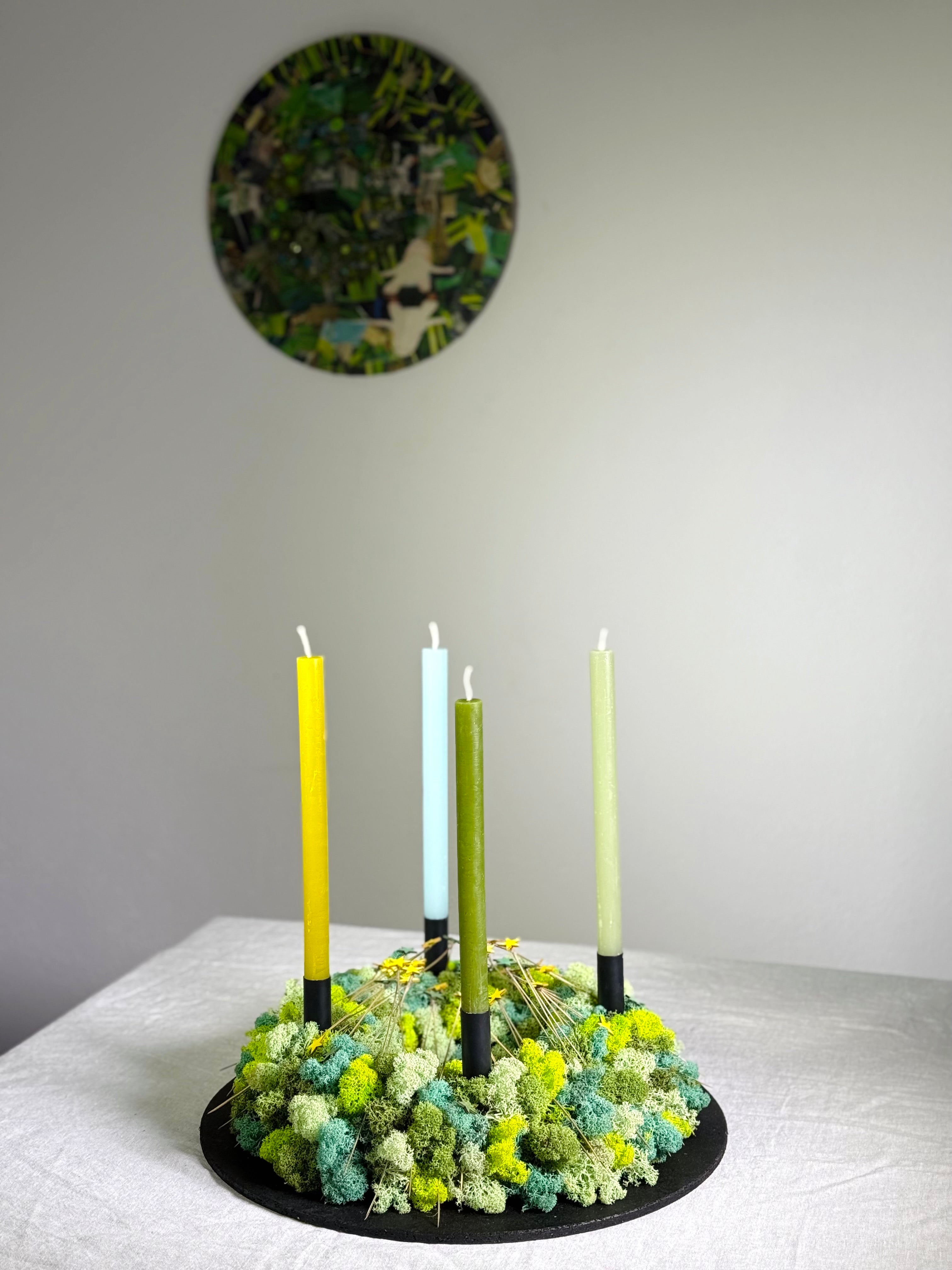 Adventskranz Moosmagie