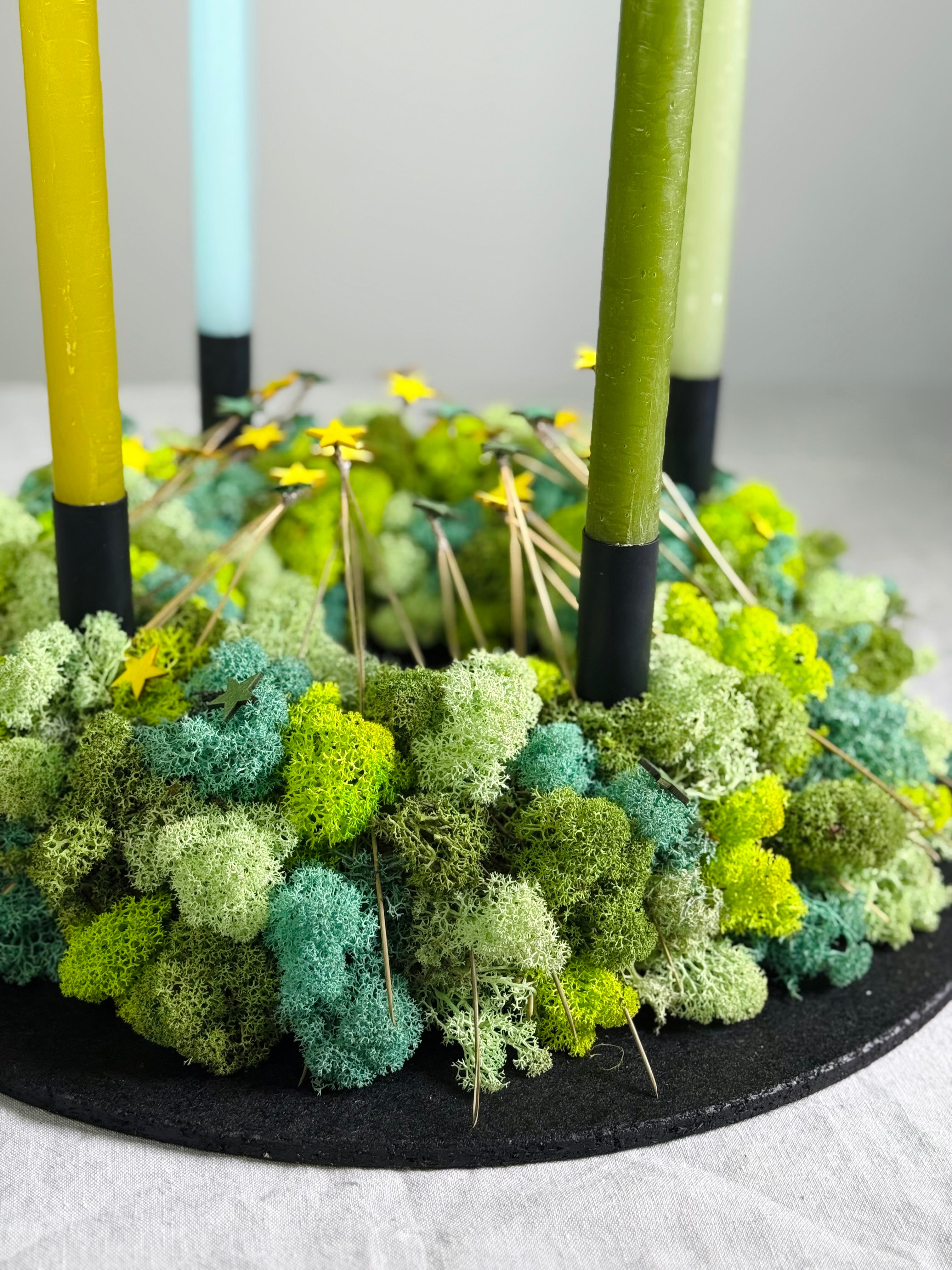 Adventskranz Moosmagie