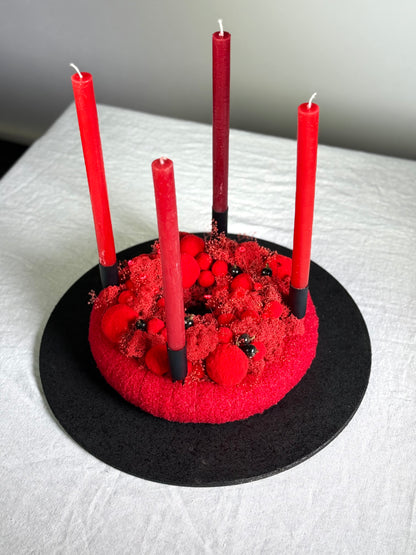 Adventskranz Rotkäppchen