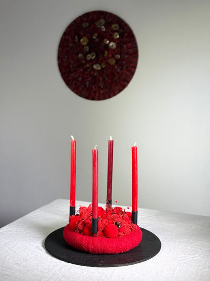 Adventskranz Rotkäppchen