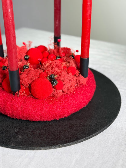 Adventskranz Rotkäppchen