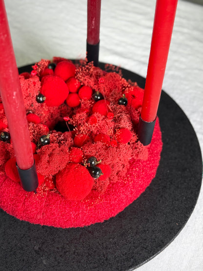 Adventskranz Rotkäppchen