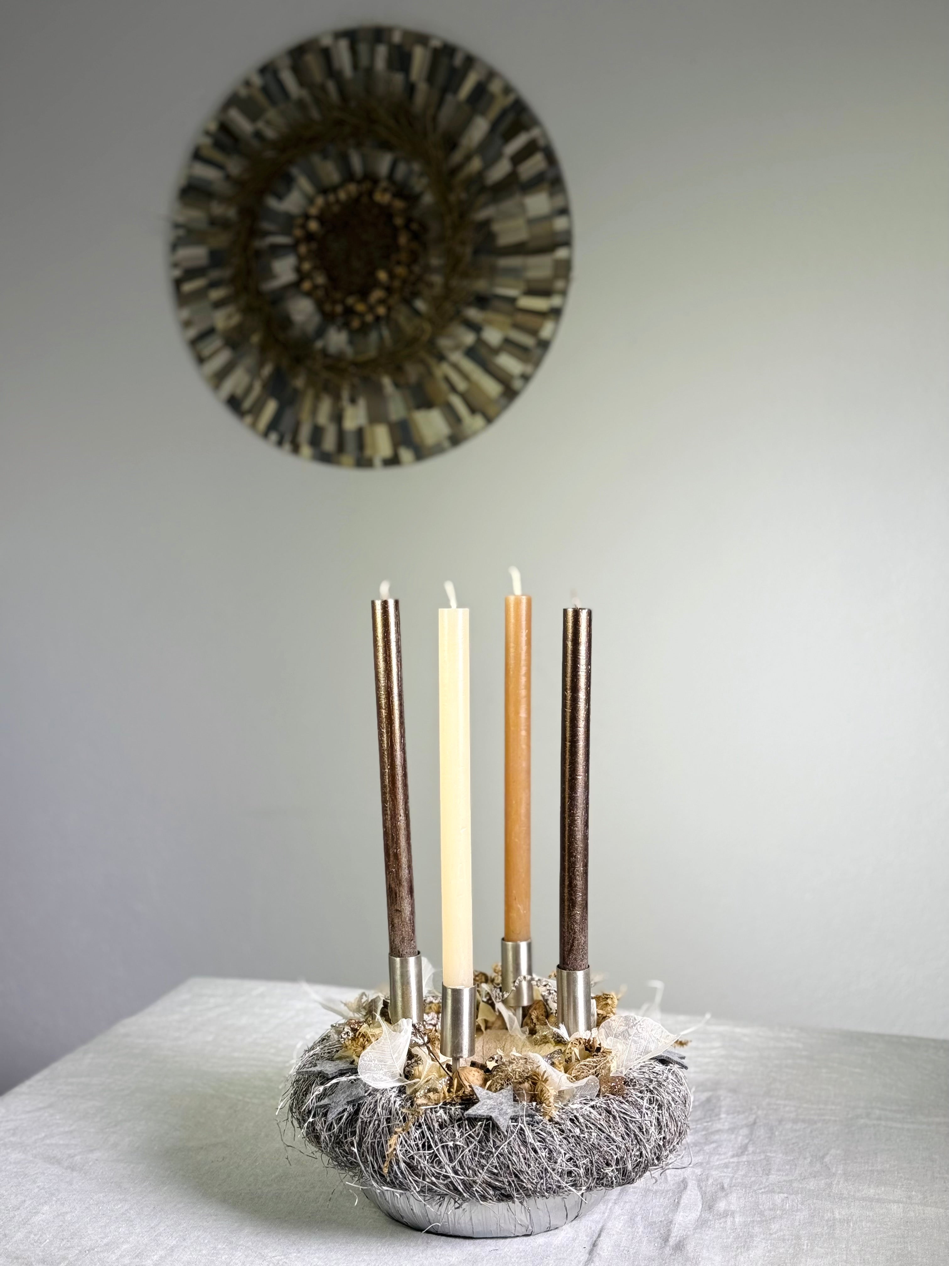 Adventskranz Glanzmoment