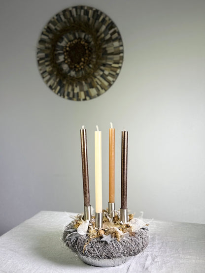 Adventskranz Glanzmoment