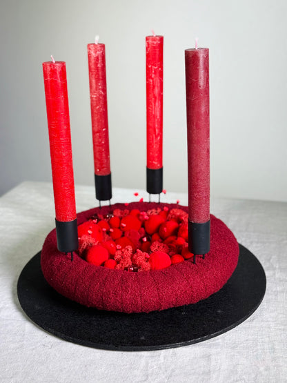 Adventskranz Weihnachtsstern