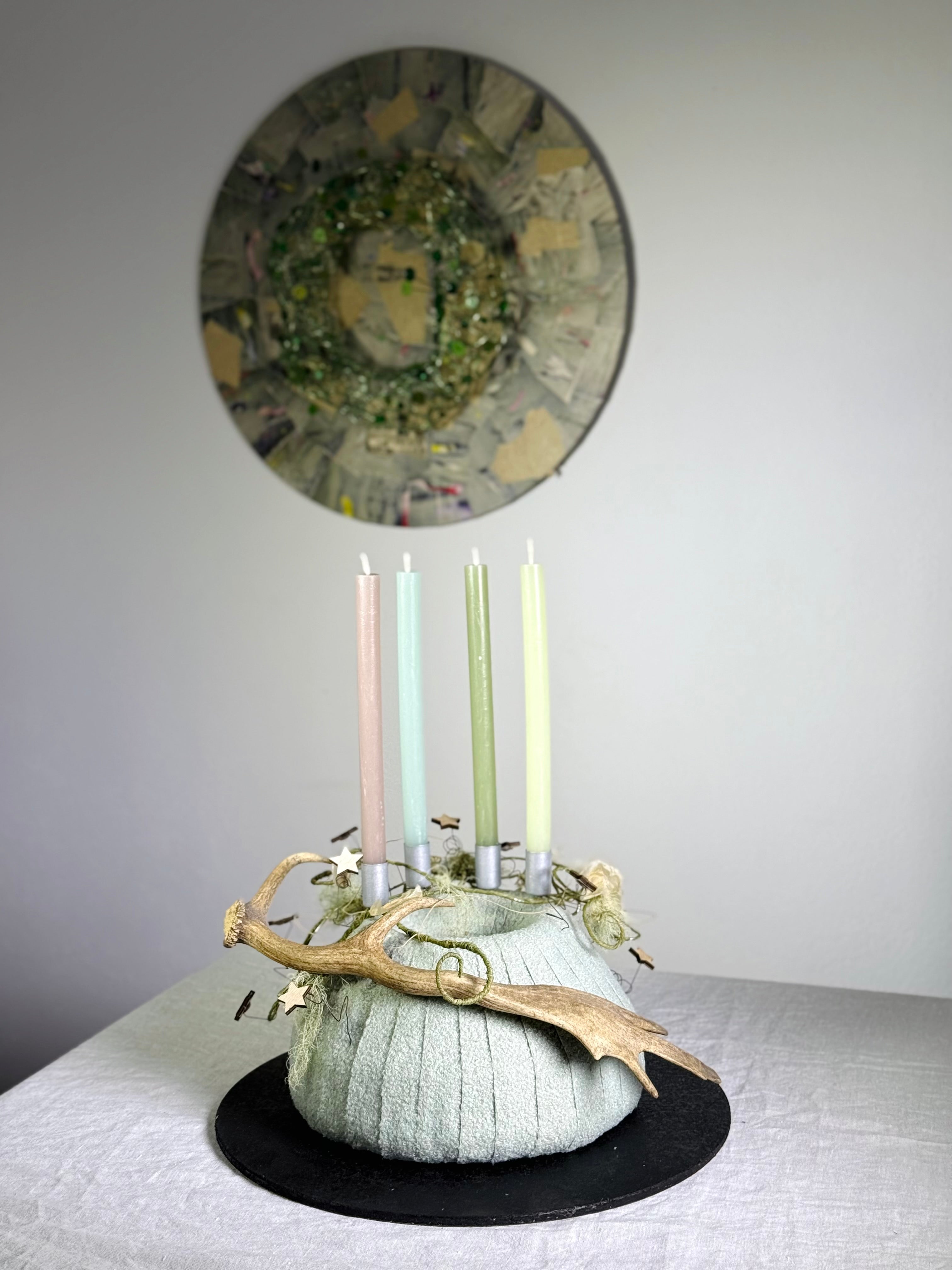 Adventskranz Nordische Weihnacht