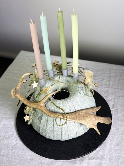 Adventskranz Nordische Weihnacht