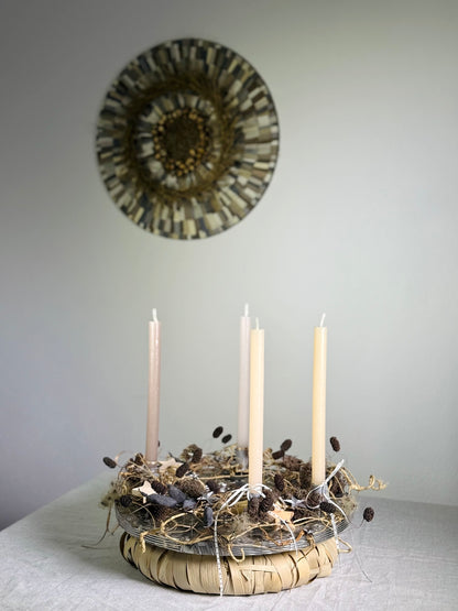 Adventskranz Morgentau