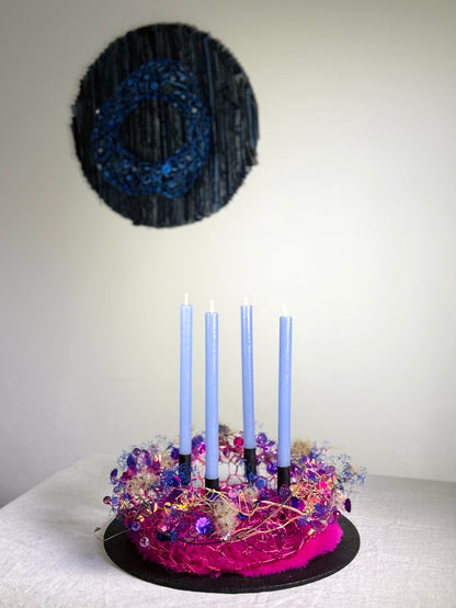 Adventskranz Eiskönigin