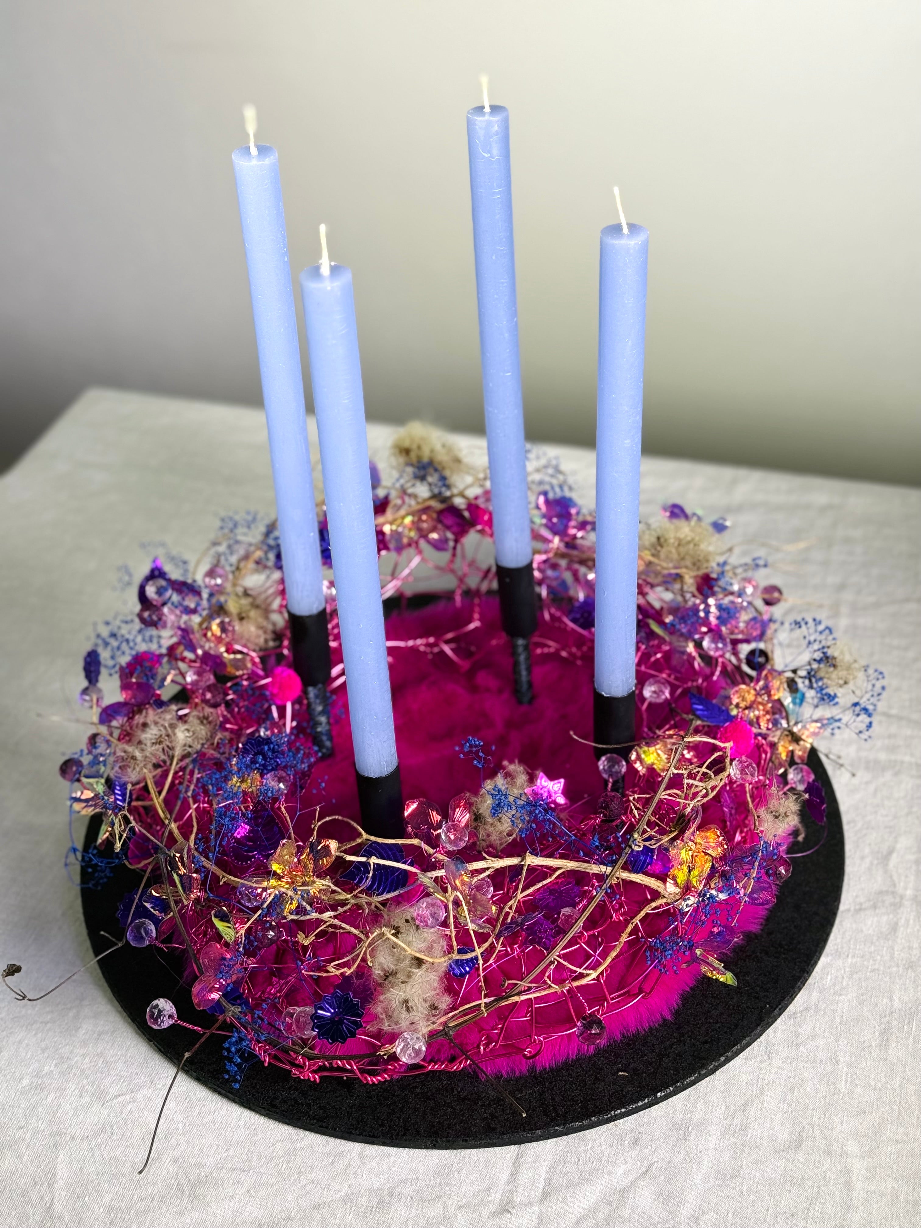 Adventskranz Eiskönigin