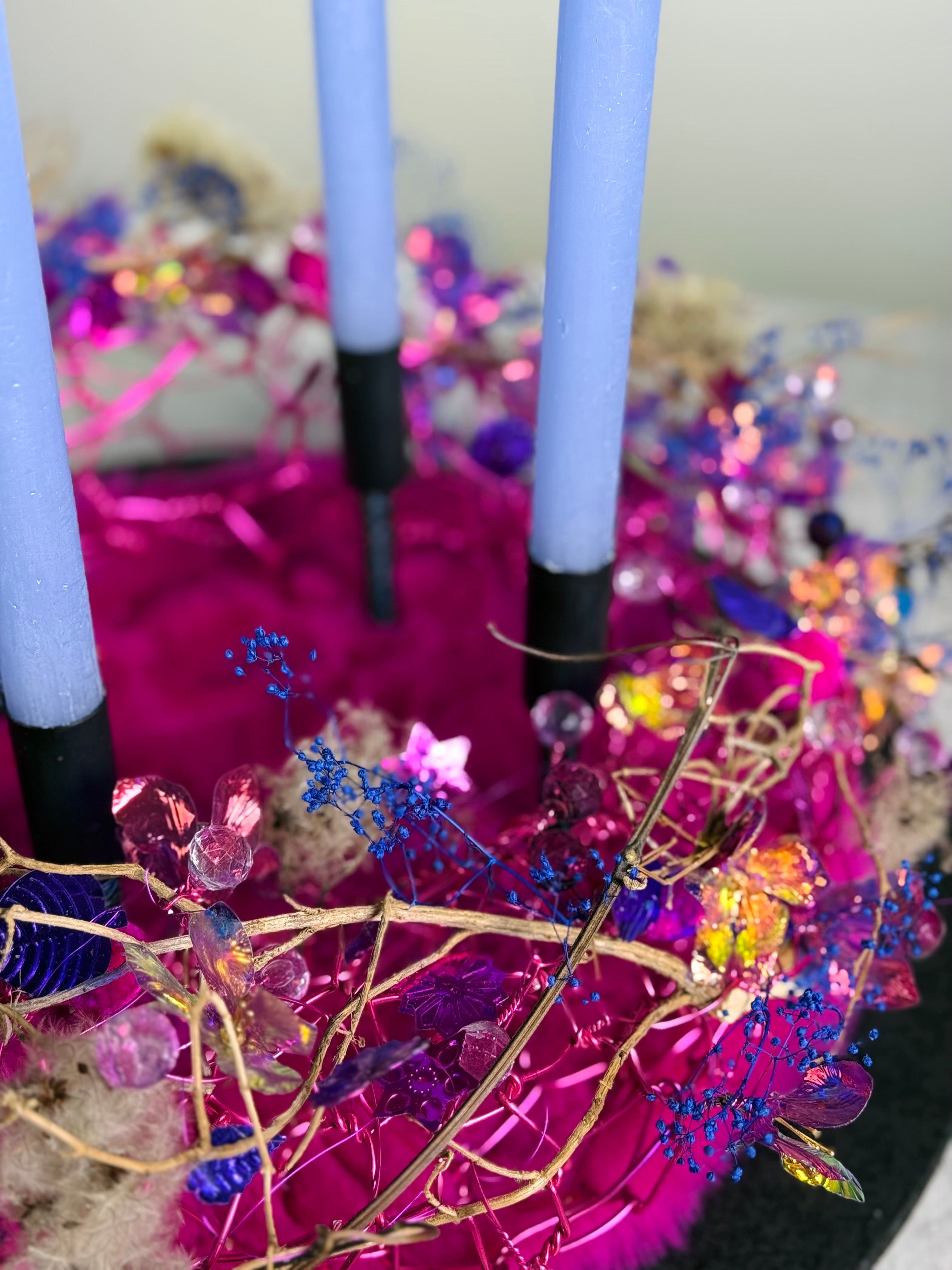 Adventskranz Eiskönigin