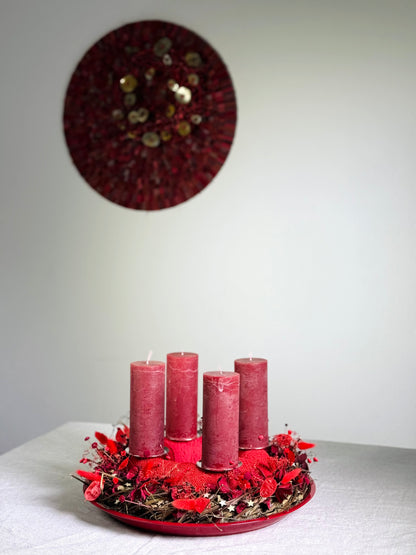 Adventskranz Weihnachtskugel