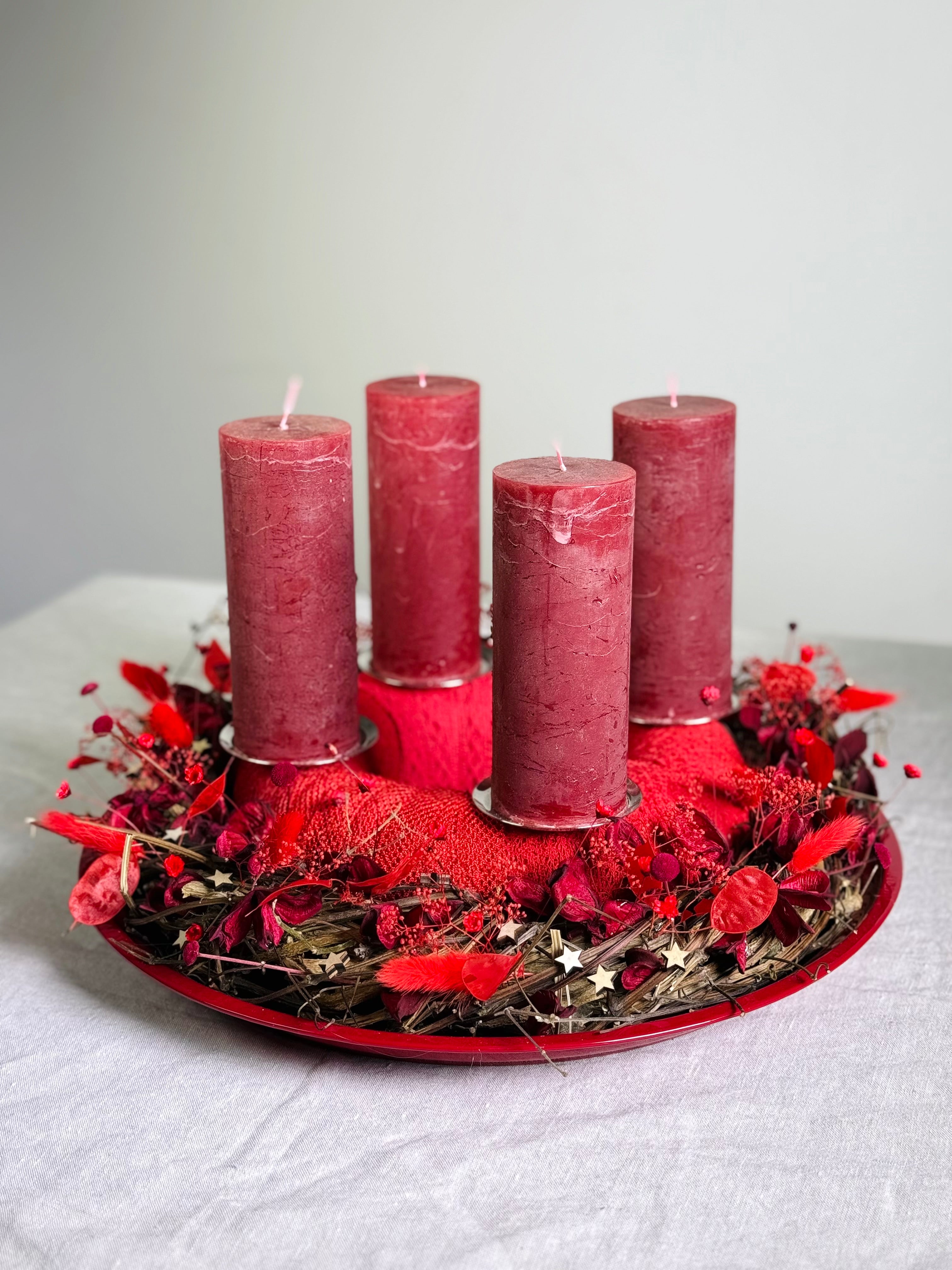 Adventskranz Weihnachtskugel