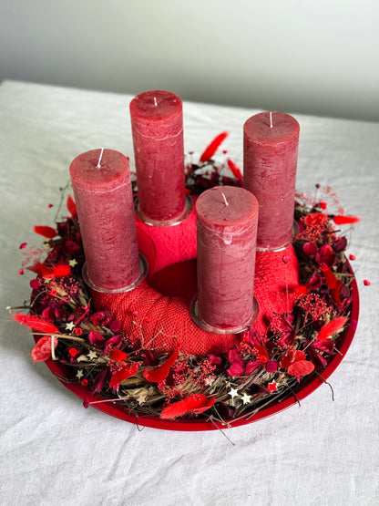 Adventskranz Weihnachtskugel