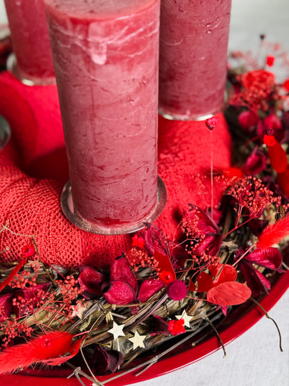 Adventskranz Weihnachtskugel